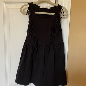 Black cotton H&M dress 2-4yrs